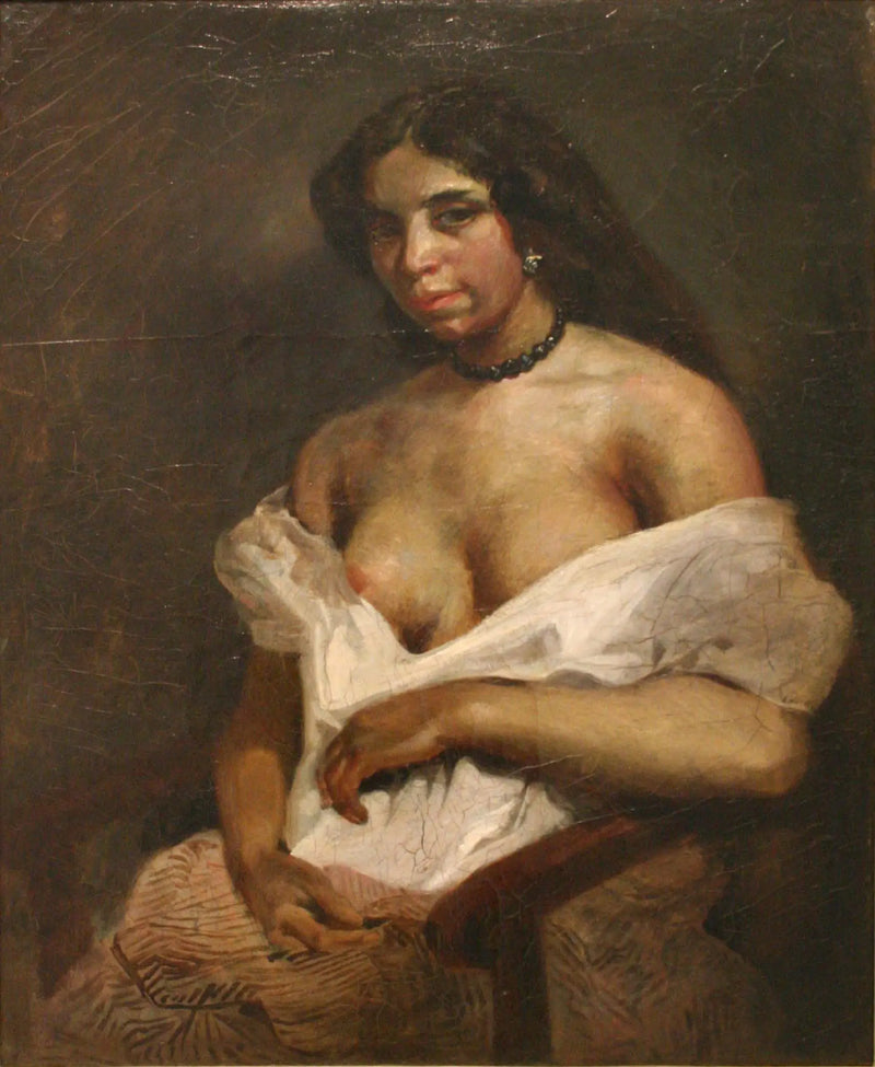 Aline la mulata - Eugène Delacroix