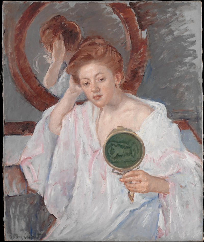 Denise en su tocador - Mary Cassatt