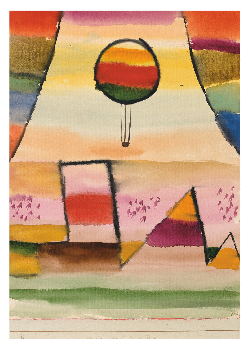 Der Ballon im Fenster, 1929 - Paul Klee