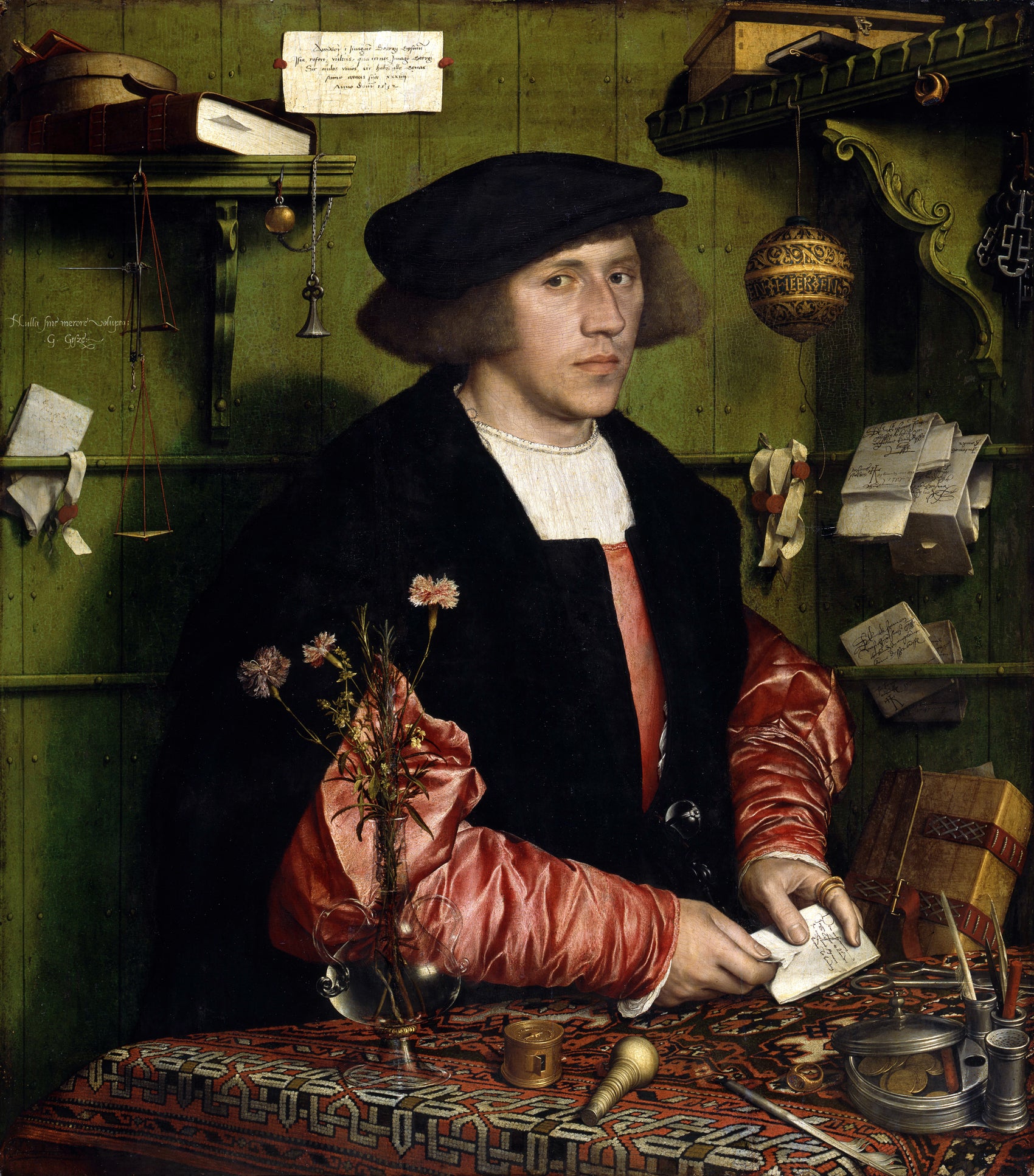 Le Marchand Georg Gisze - Hans Holbein le Jeune - Alpha Reproduction