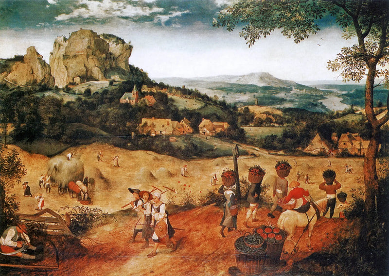 La Hoz - Pieter Brueghel el Viejo