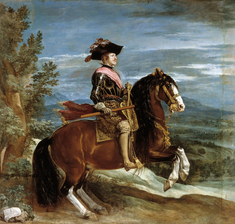 Felipe IV a caballo - Diego Velázquez