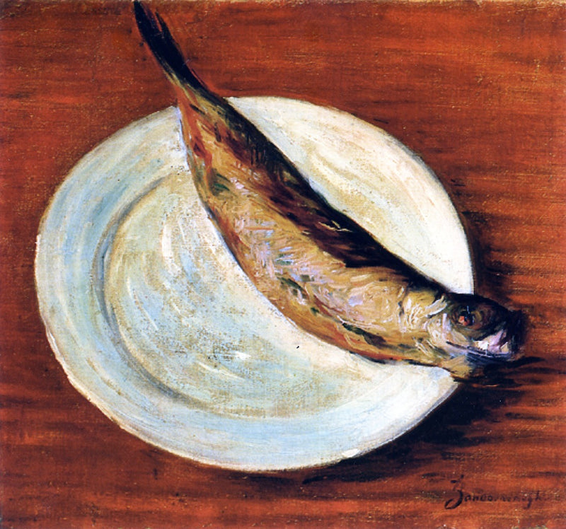 Plato de pescado - Federico Zandomeneghi