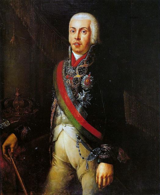 Portrait du roi Jean VI - Domingos Sequeira