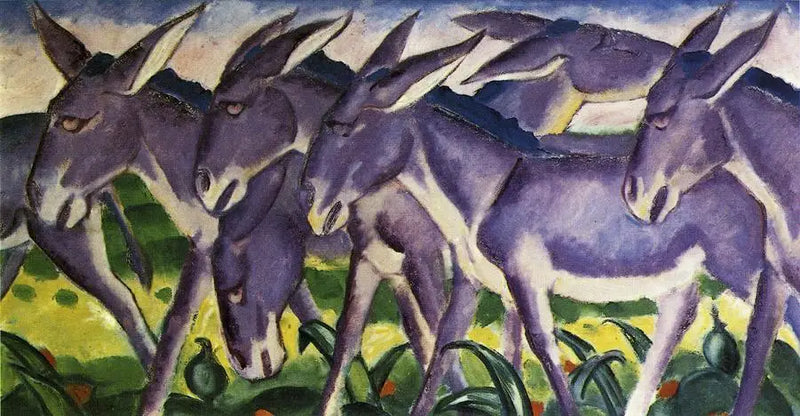 Friso del burro - Franz Marc