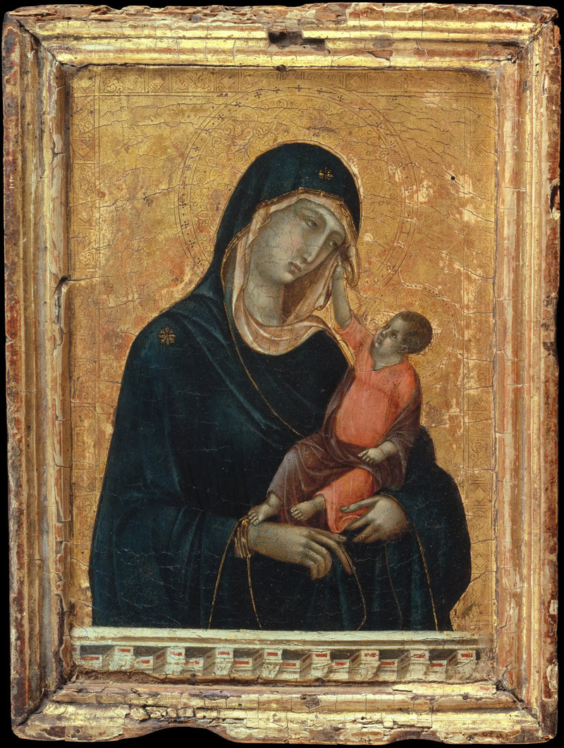 Virgen con el Niño - Duccio di Buoninsegna