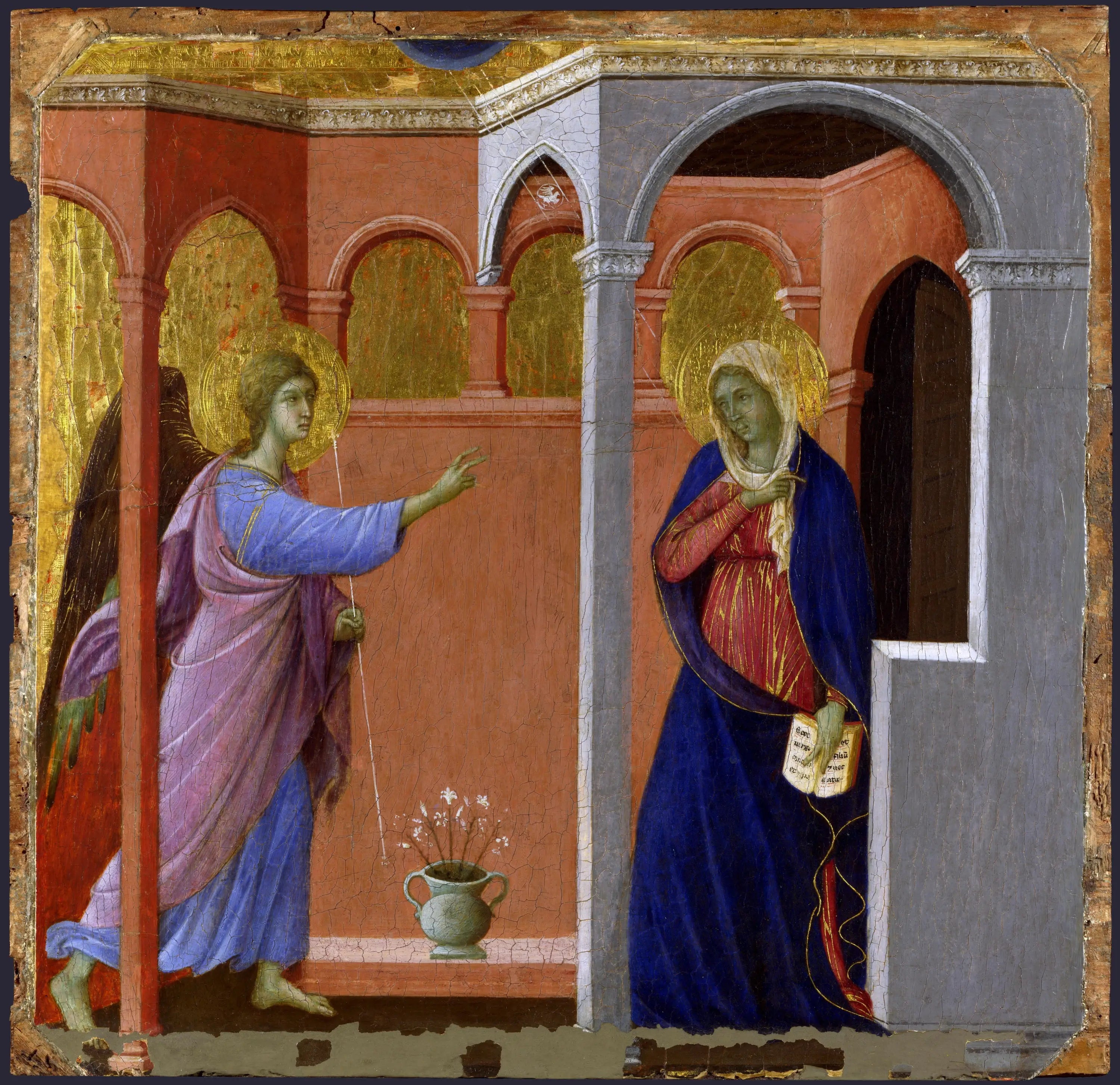 L’Annonciation - Duccio di Buoninsegna - Alpha Reproduction