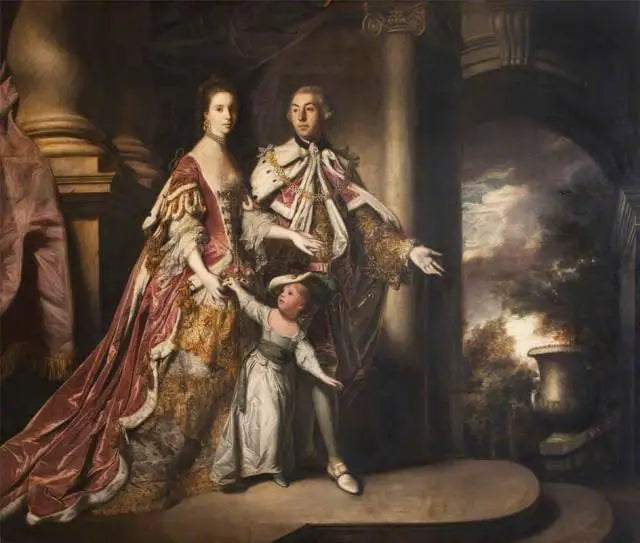El conde y la condesa de Mexborough con su hijo, Lord Pollington (1719–1778) - Joshua Reynolds
