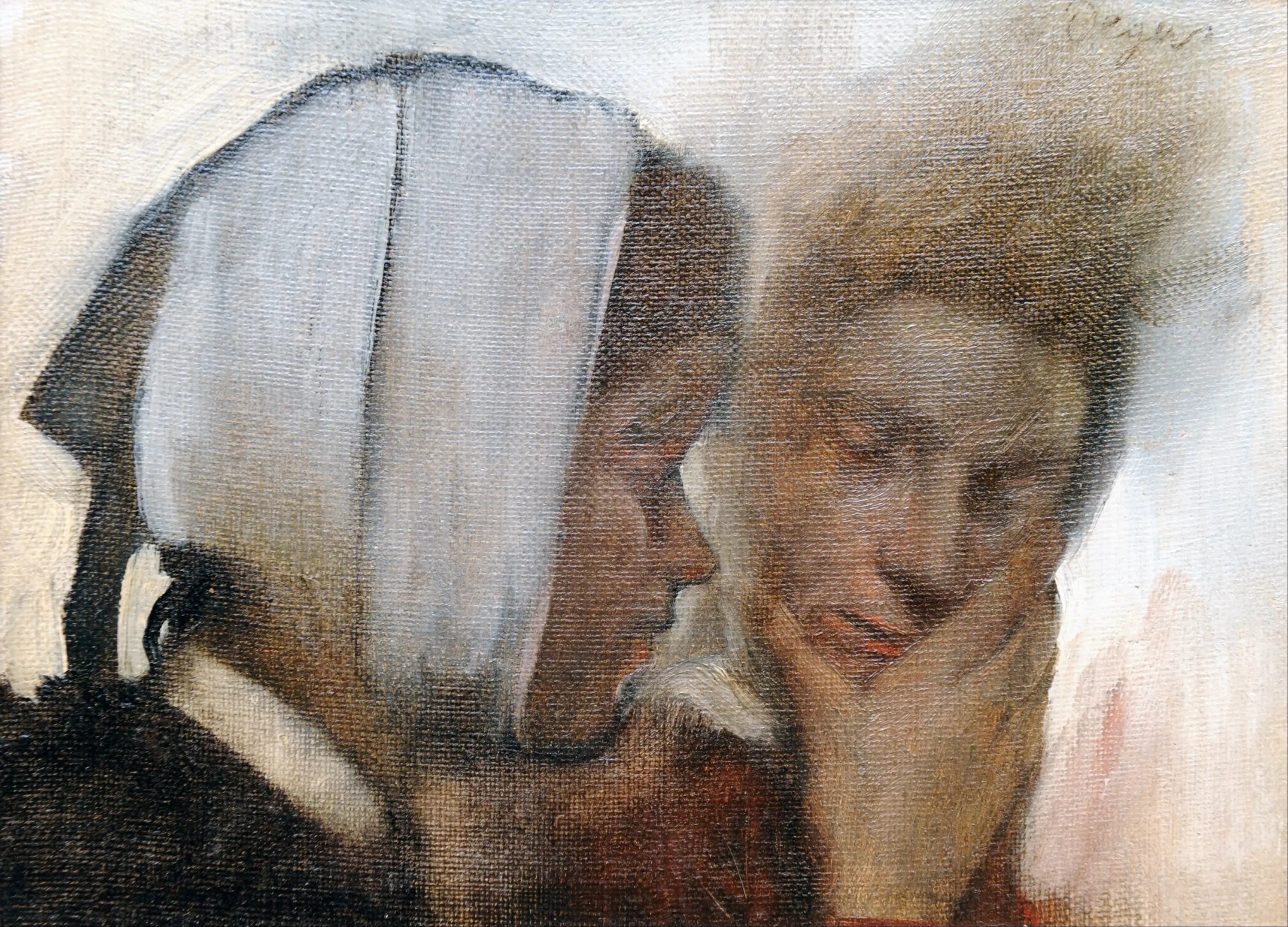 Reproduction du tableau « Les Blanchisseuses - Edgar Degas » par Alpha Reproduction en peinture à l’huile