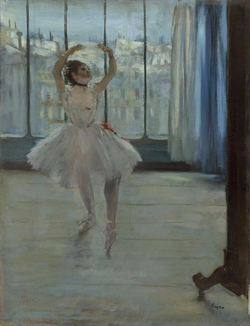 La Bailarina en el taller del fotógrafo - Edgar Degas