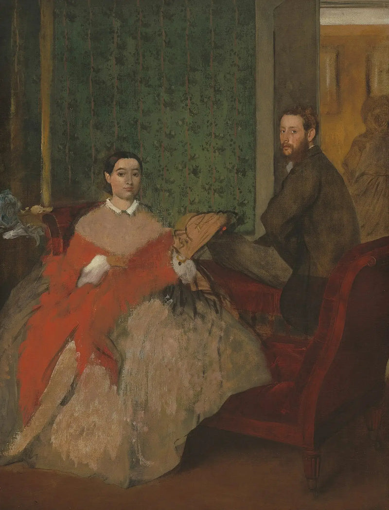 Edmondo y Thérèse Morbilli - Edgar Degas