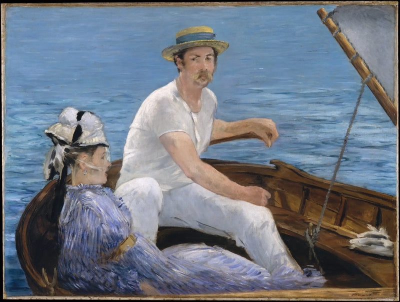 En barco - Édouard Manet