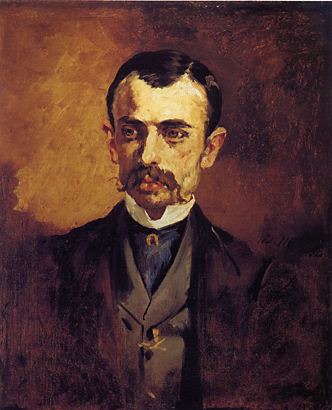 Reproduction du tableau « Portrait d'Homme - Édouard Manet » par Alpha Reproduction en peinture à l’huile