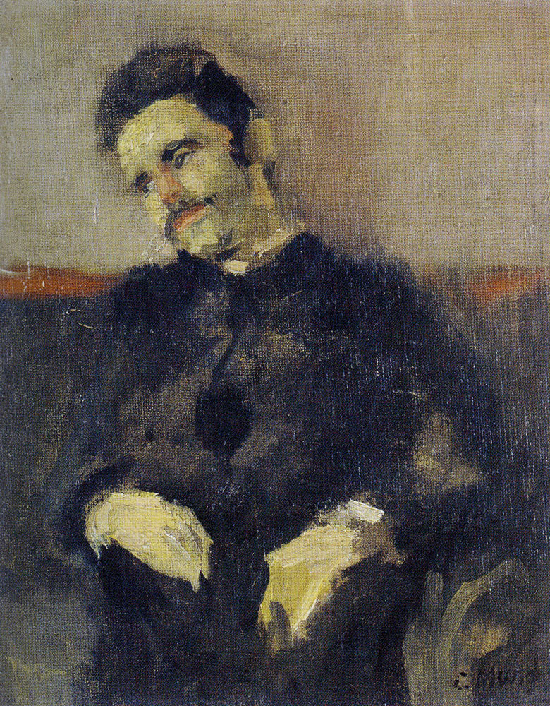 Reproduction du tableau « Hjalmar Borgstrøm - Edvard Munch » par Alpha Reproduction en peinture à l’huile