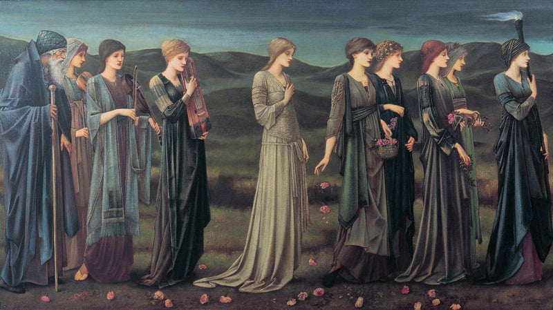 El matrimonio de Psique - Edward Burne-Jones