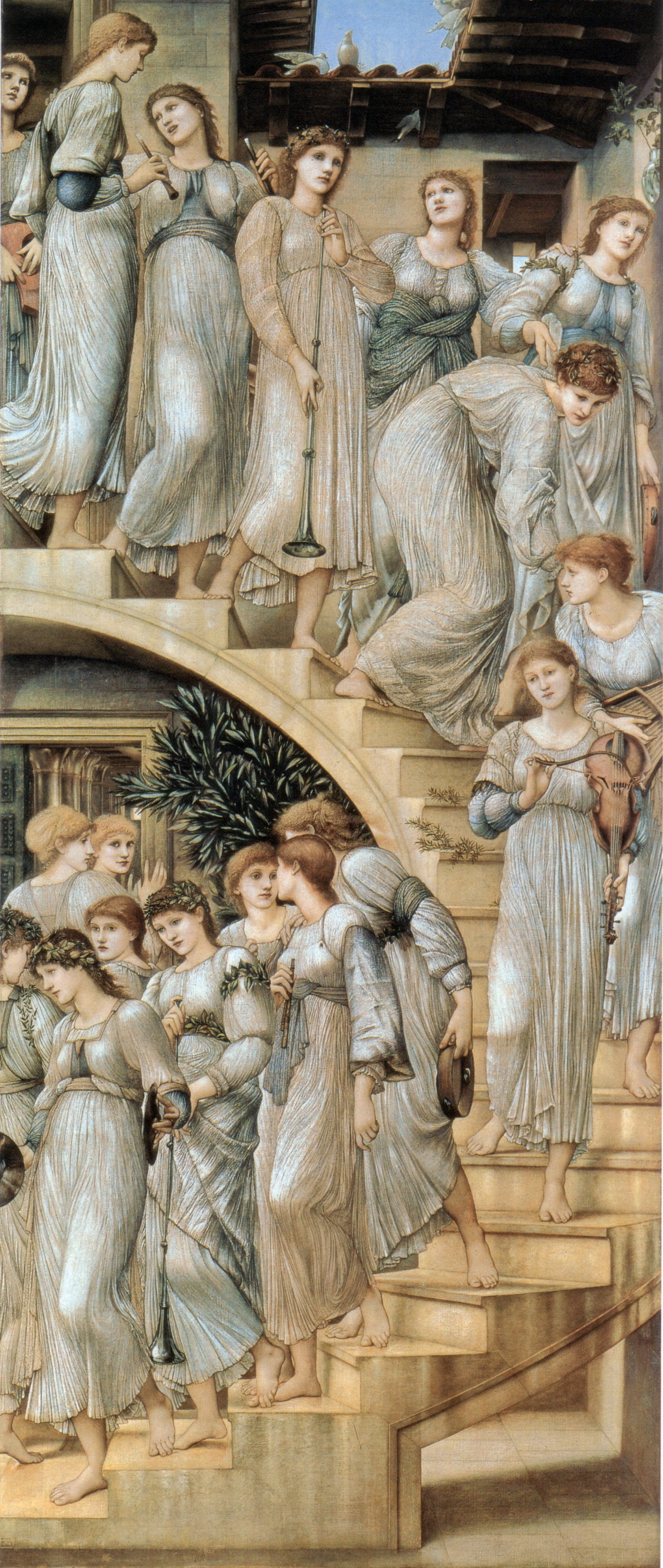L’Escalier d’or - Edward Burne-Jones - Alpha Reproduction