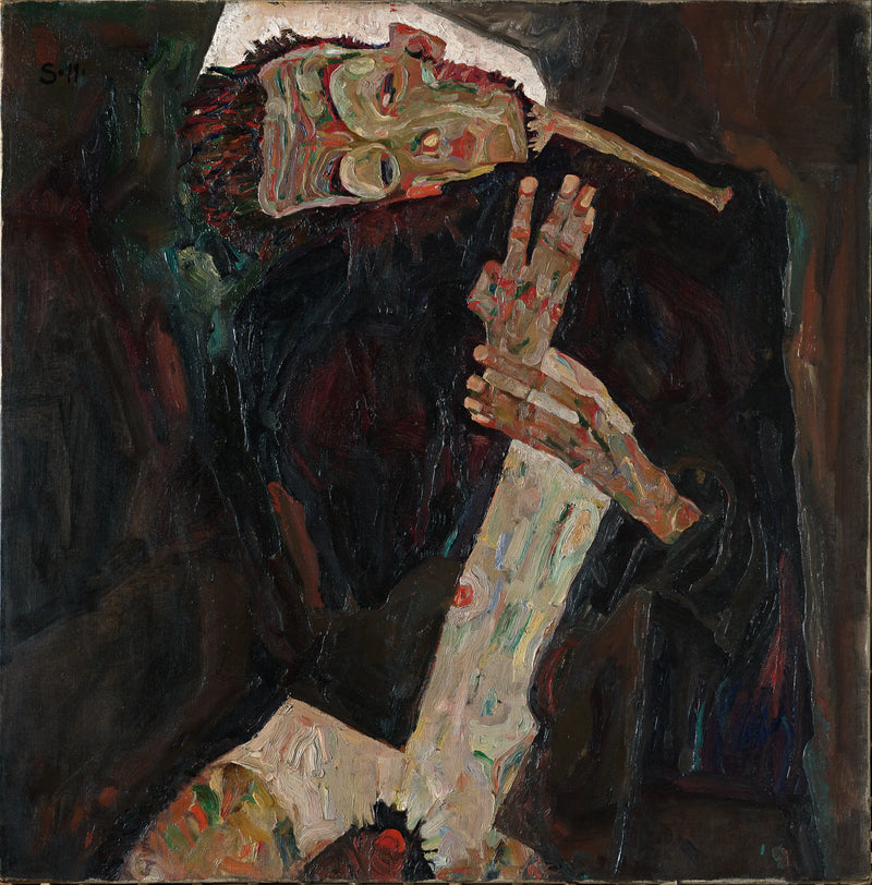 El letrista - Egon Schiele