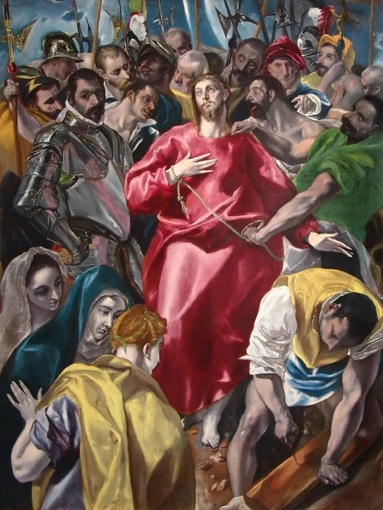 El desvestimiento de Jesús - El Greco