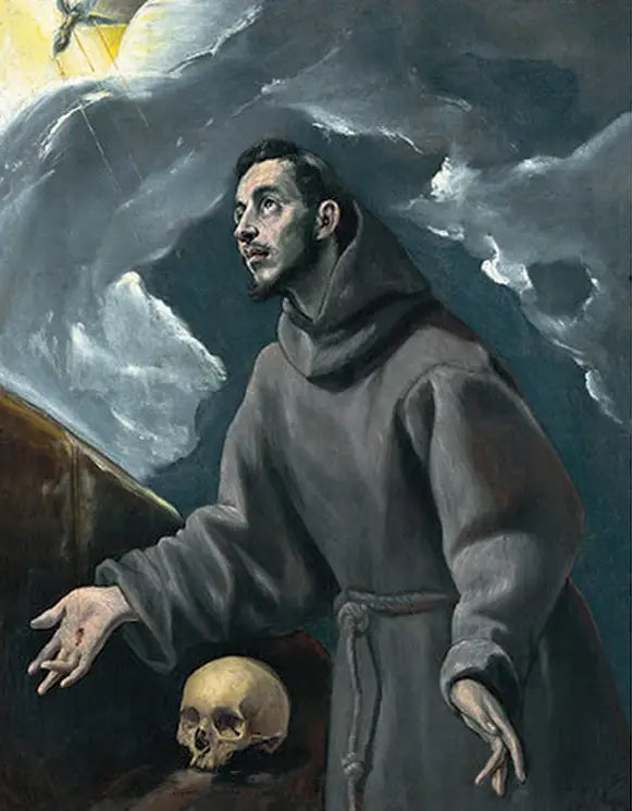 San Francisco recibiendo los estigmas - El Greco