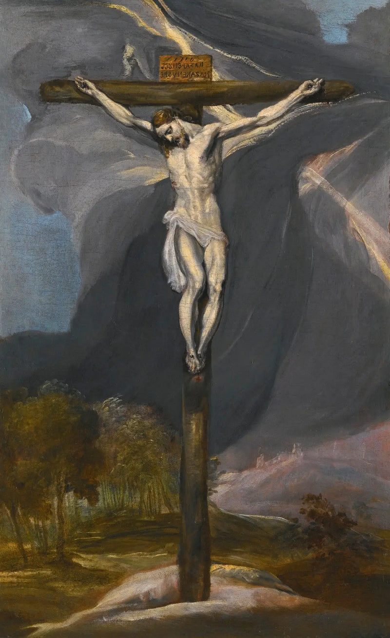 Cristo en la cruz - El Greco