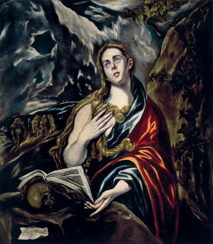 Madeleine penitente - El Greco
