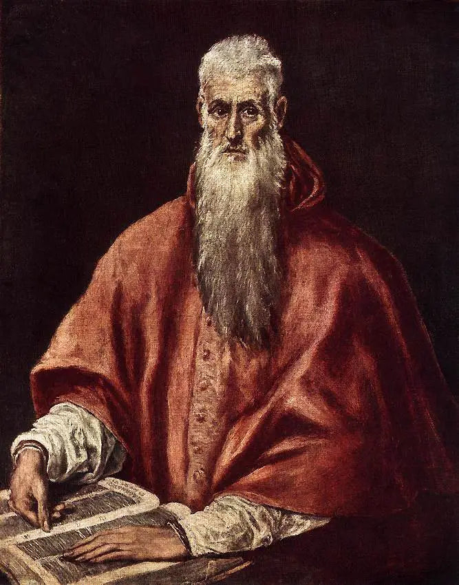 Saint Jérôme en cardinal - El Greco - Alpha Reproduction