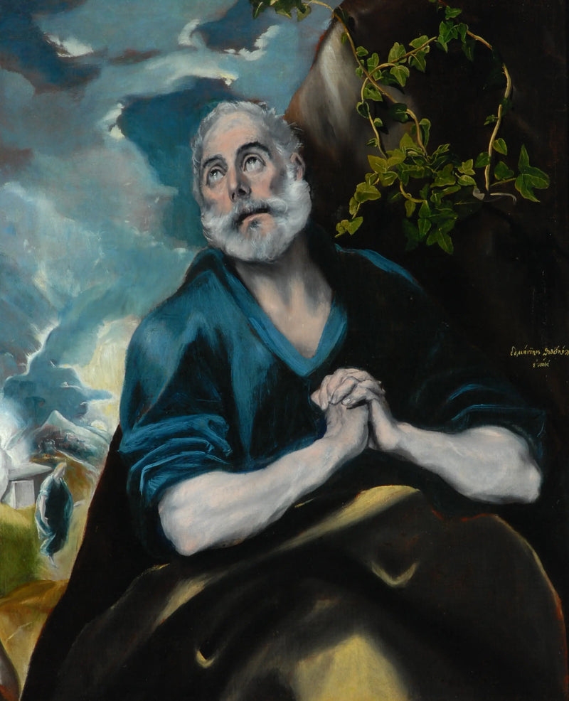 Las lágrimas de san Pedro - El Greco