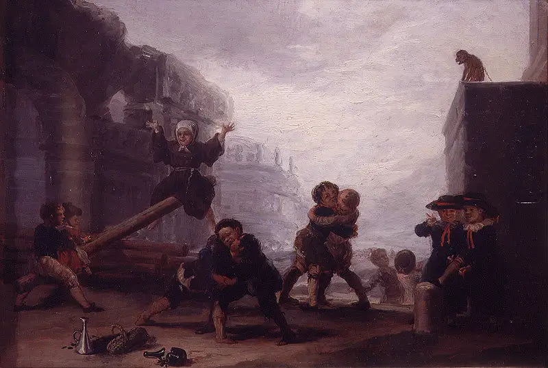 El Balancín - Francisco de Goya