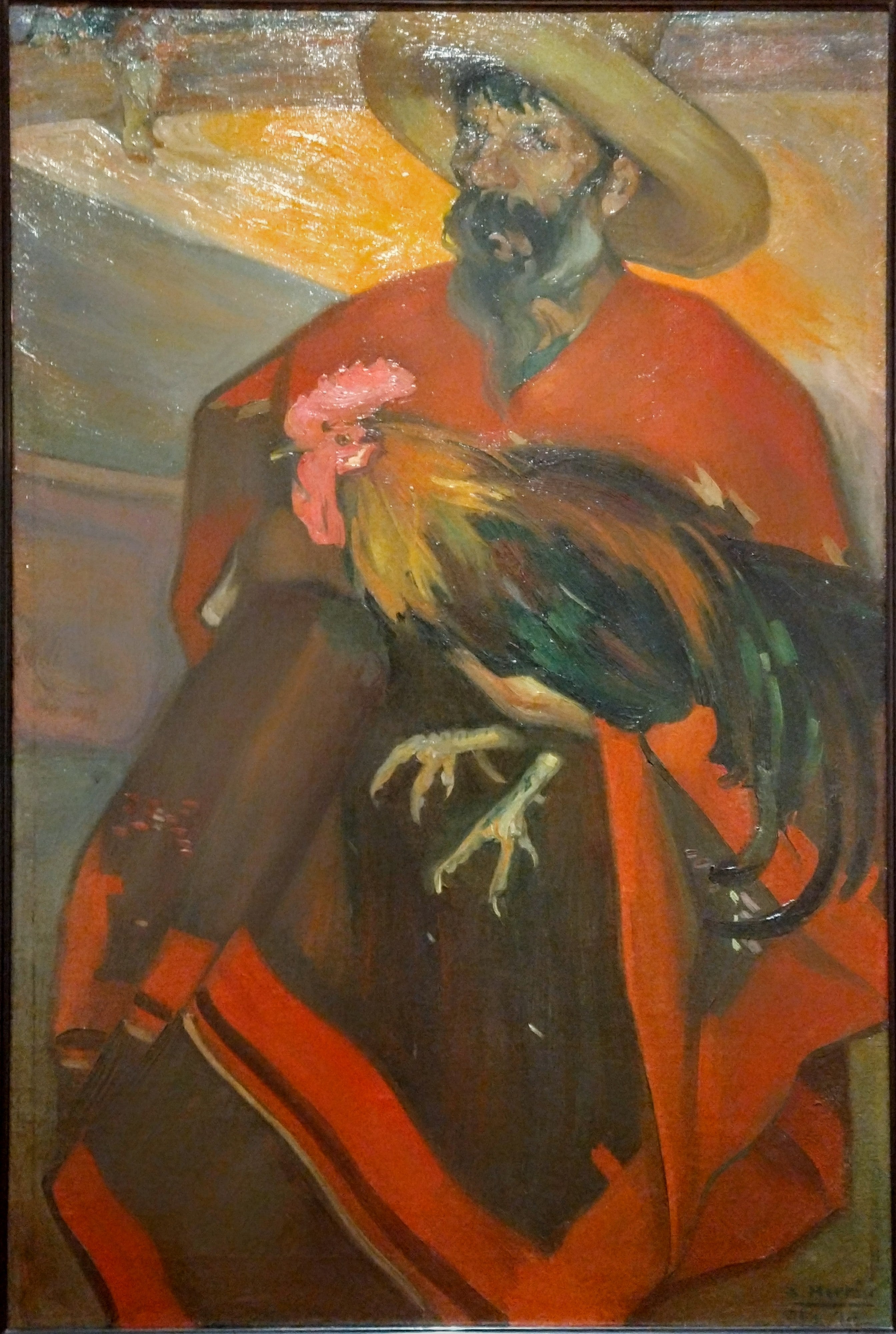 El Gallero - Saturnino Herrán Guinchard