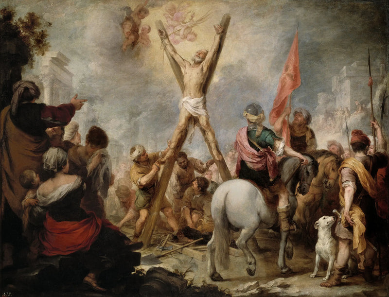 El martirio de san Andrés - Bartolomé Esteban Murillo