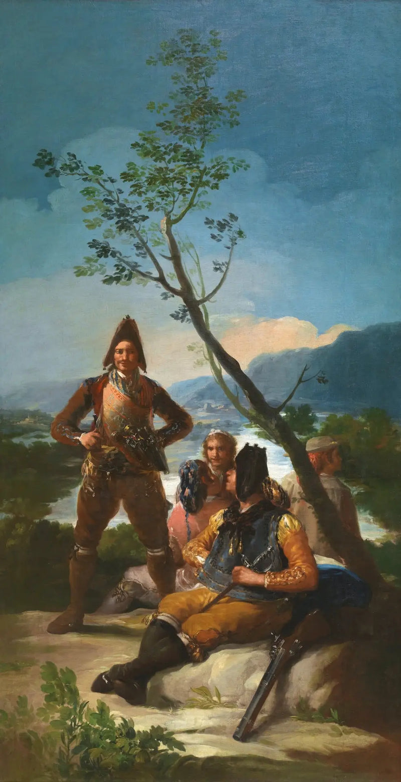 La reserva de tabaco - Francisco de Goya