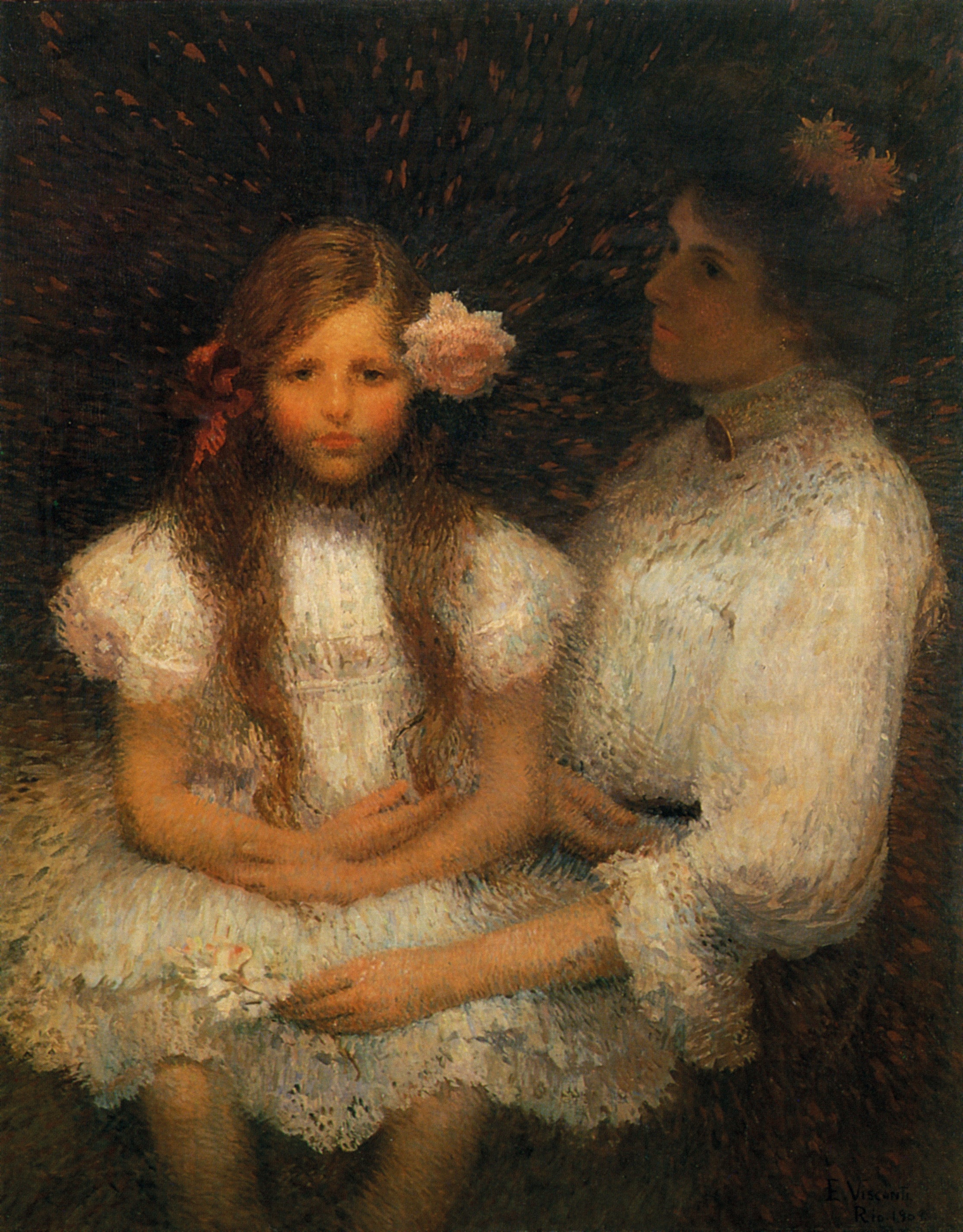 Minha família (A rosa) - Eliseu Visconti