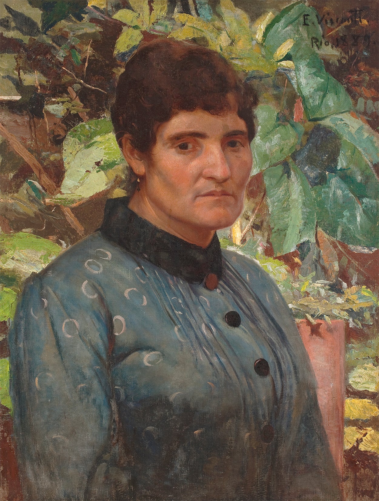 Portrait de Senhora - Eliseu Visconti