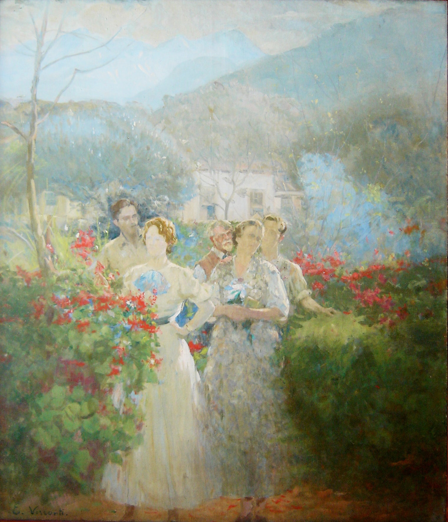 Na alameda - Eliseu Visconti