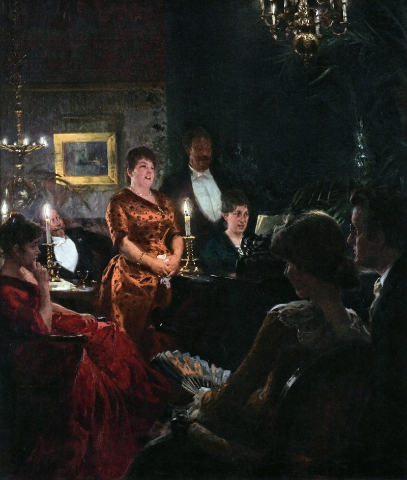 Un dúo - Peder Severin Krøyer