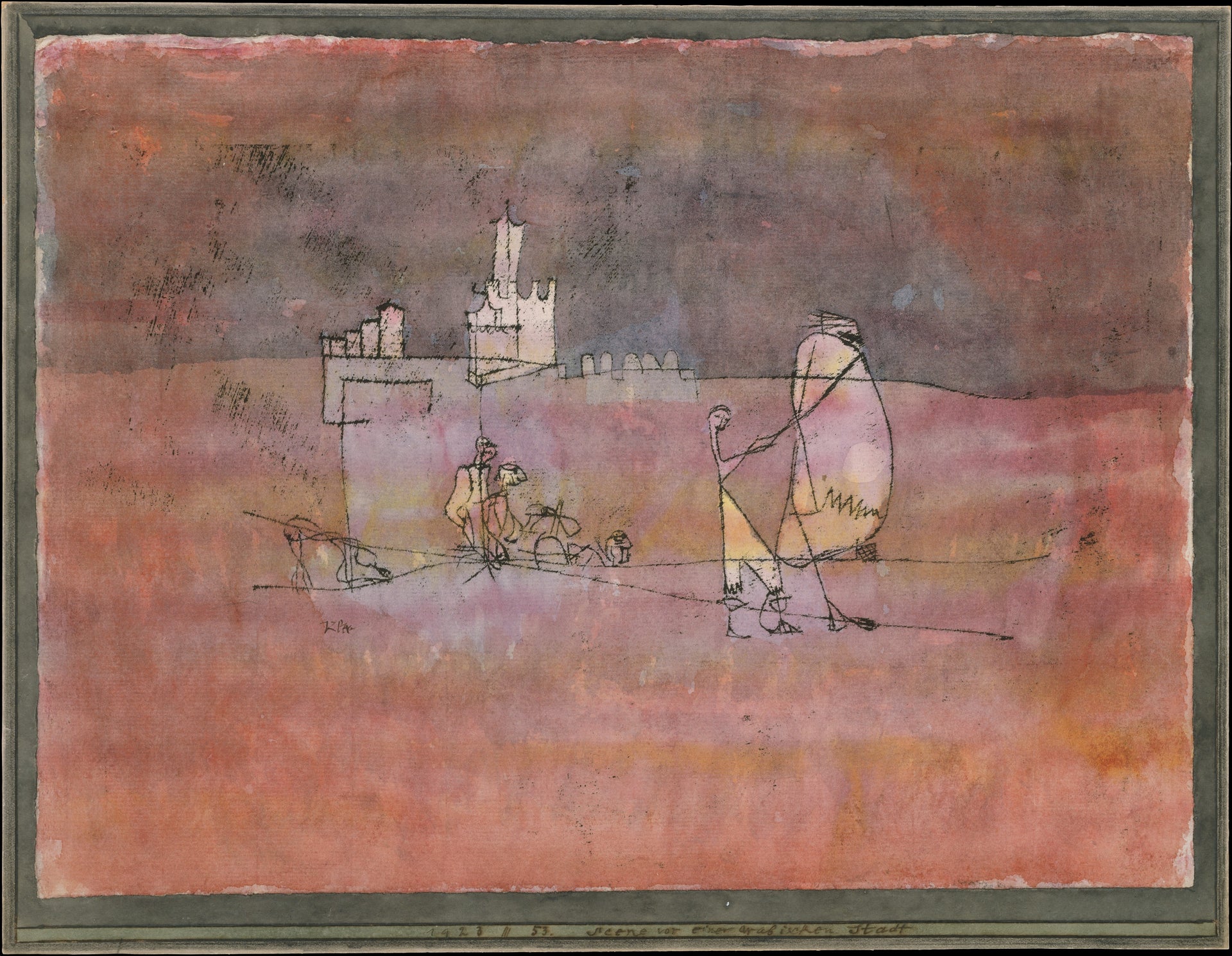 Episode Before an Arab Town - Paul Klee