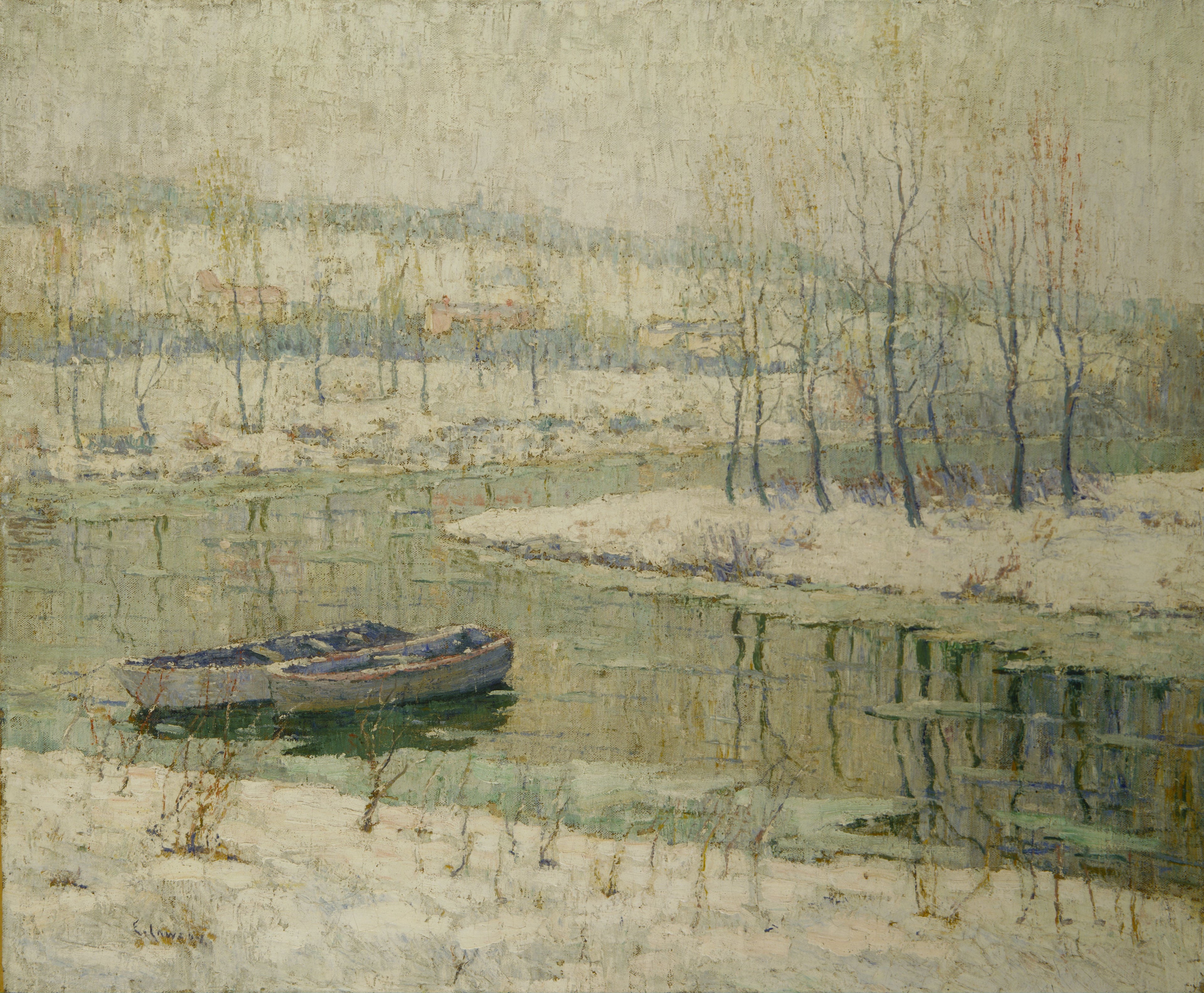 Dégel printanier - Ernest Lawson