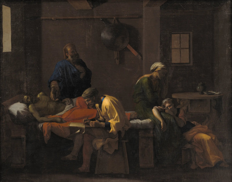 El Testamento de Eudamidas - Nicolas Poussin