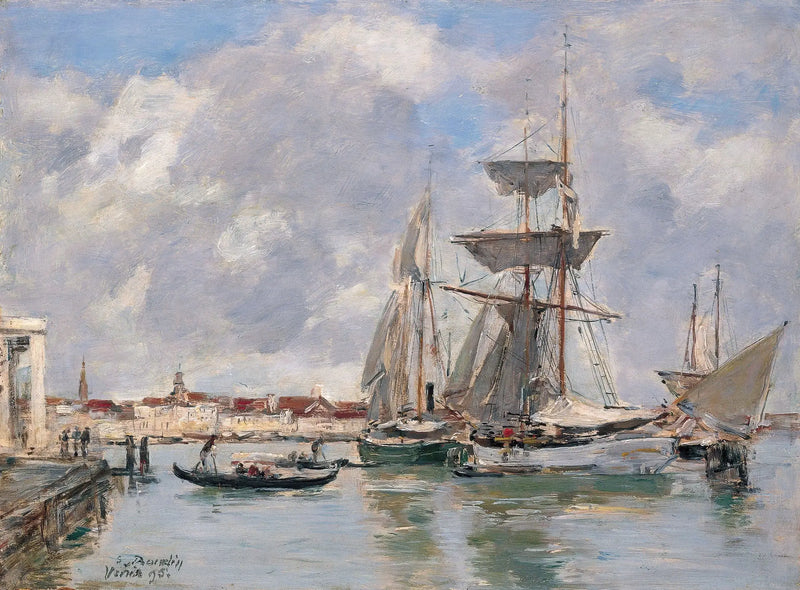 Venecia. Gran Canal - Eugène Boudin