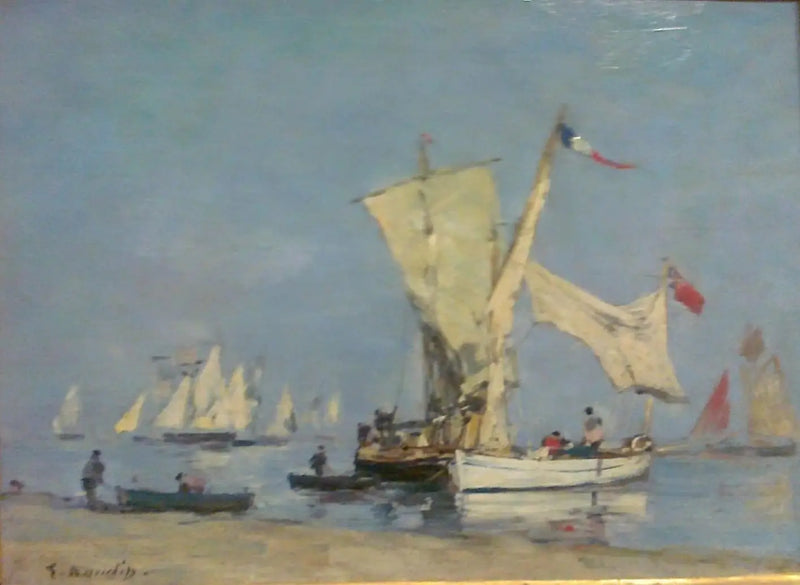 Veleros - Eugène Boudin