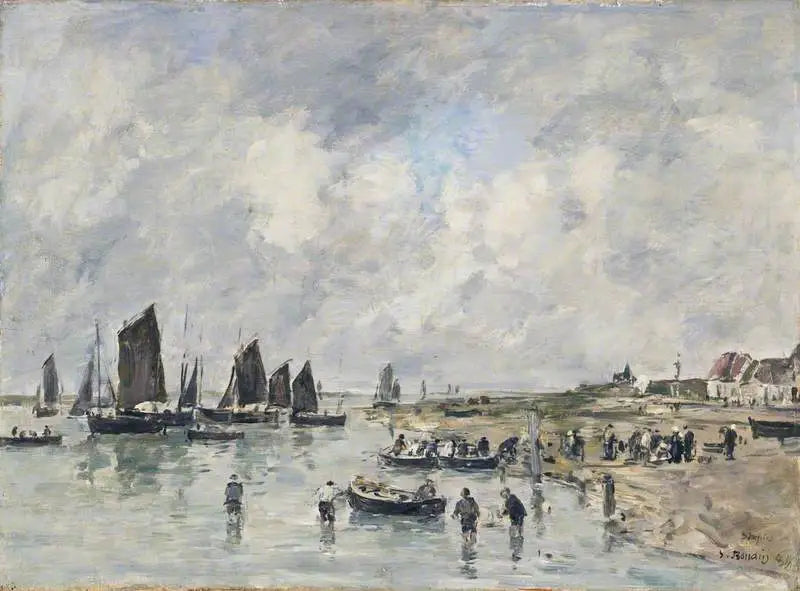 Étaples - Eugène Boudin