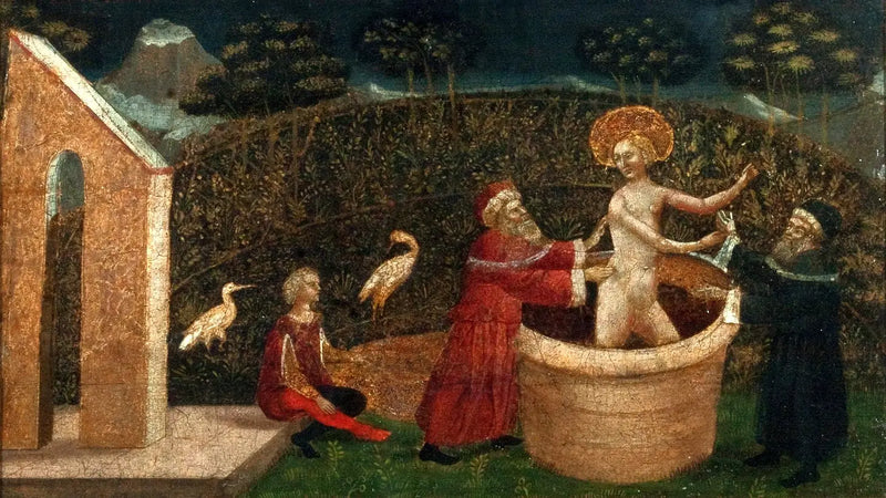 Suzanne y los ancianos - Gentile da Fabriano