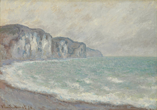 Acantilados de Pourville, tiempo gris (1896)