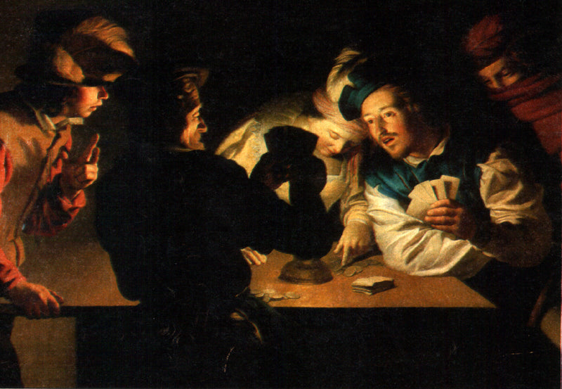 Los tramposos - Gerrit van Honthorst