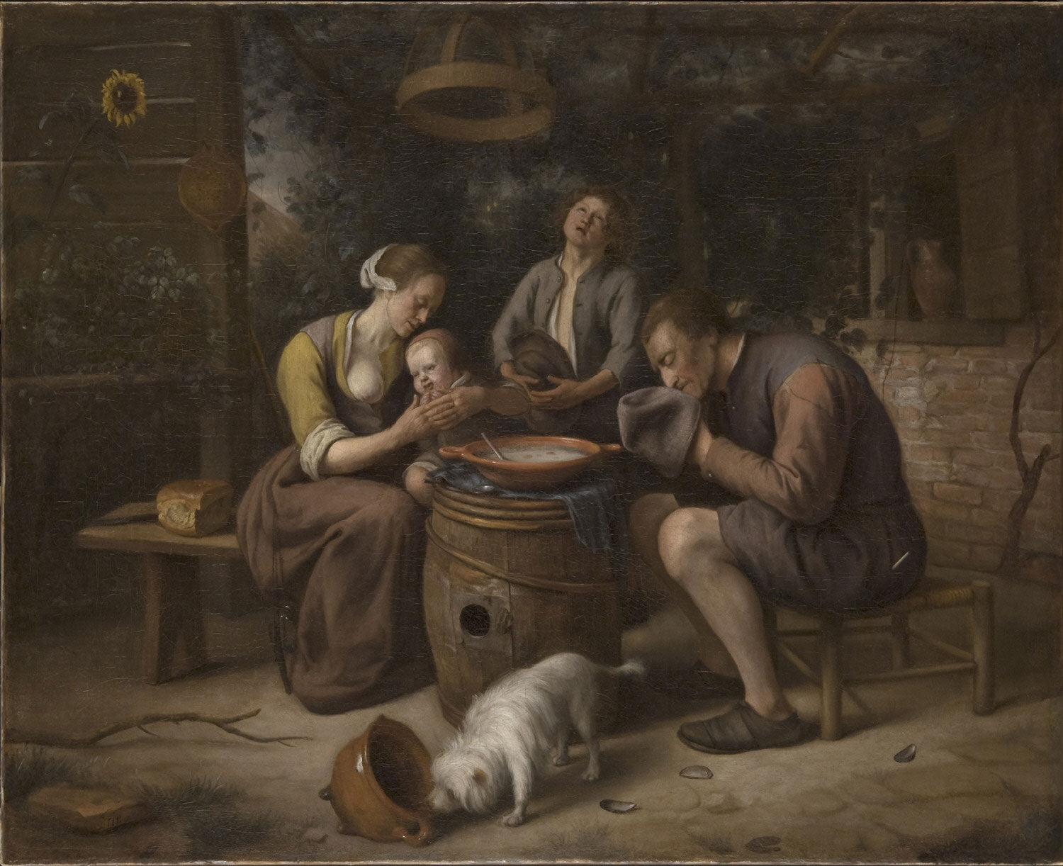 Prière avant le repas - Jan Steen