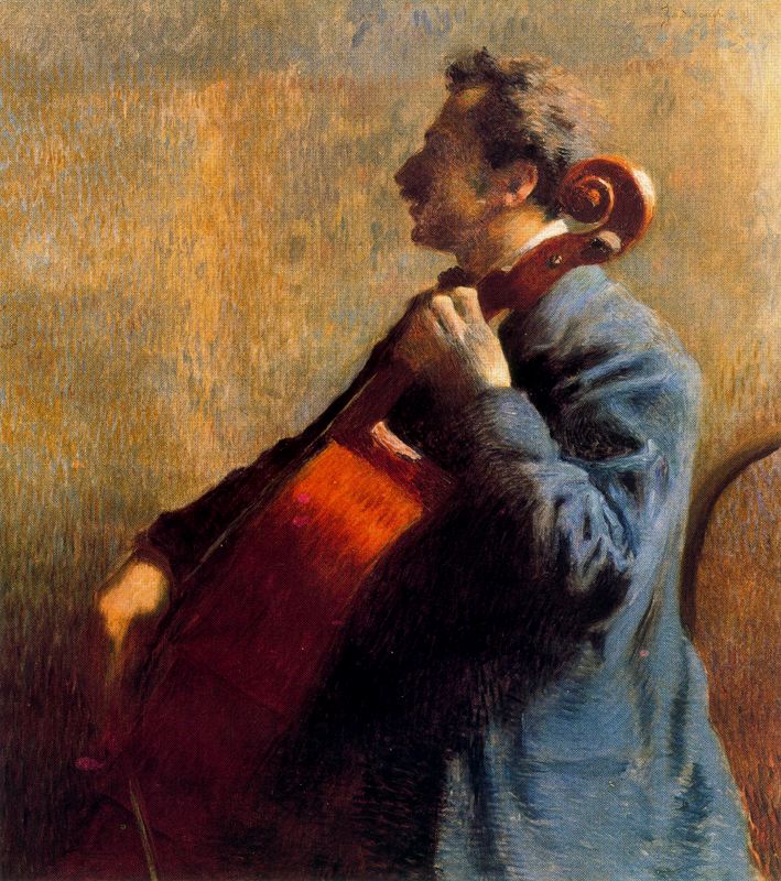 El violoncellista - Federico Zandomeneghi