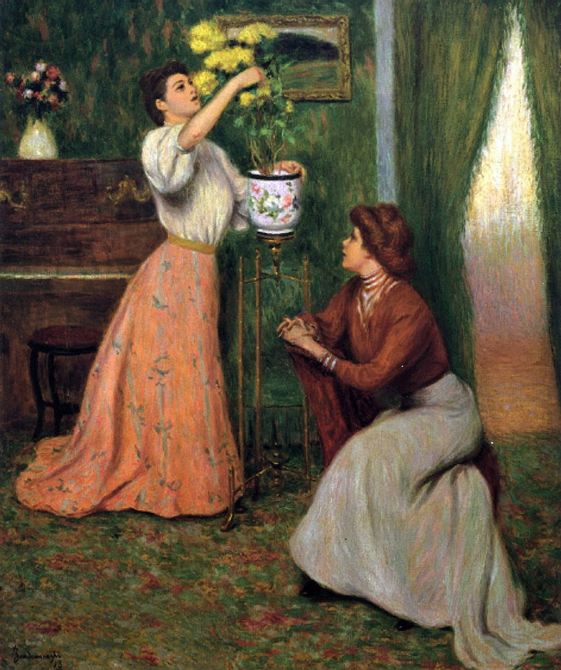 En la sala - Federico Zandomeneghi