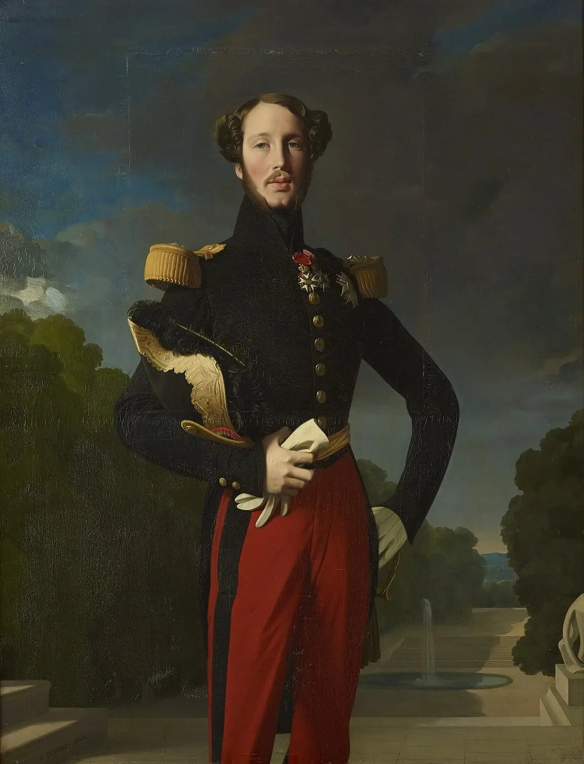 Ferdinand-Philippe-Henri duc d’Orléans (1810-1842) - Jean-Auguste-Dominique Ingres - Alpha Reproduction
