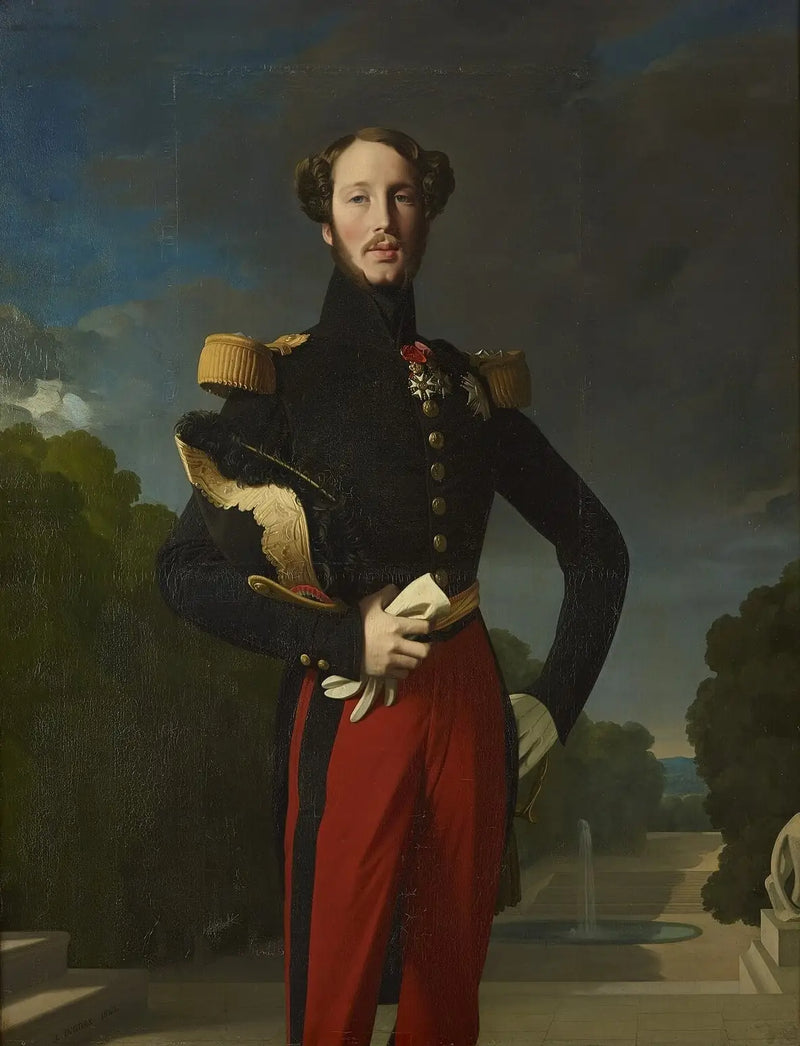 Fernando-Felipe-Henri, duque de Orleans (1810-1842) - Jean-Auguste-Dominique Ingres