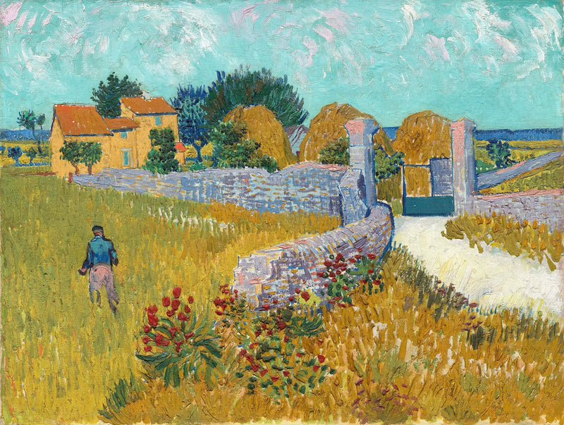 Granja en Provenza - Vincent van Gogh